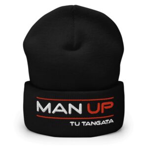 Man Up Tu Tangata Beanie Hat