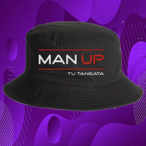 Man Up Tu Tangata Bucket Hat