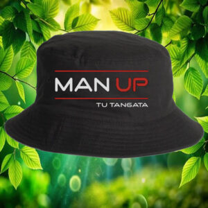 Man Up Tu Tangata Bucket Hat