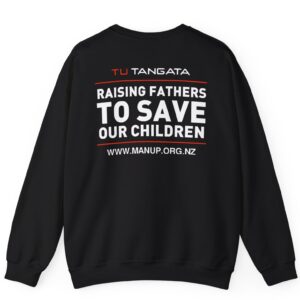 Man Up Tu Tangata Crewneck Sweatshirt