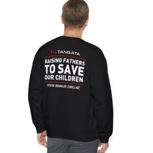 Man Up Tu Tangata Crewneck Sweatshirt