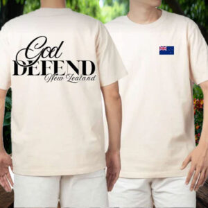 Man Up Tu Tangata God Defend NZ T-Shirt