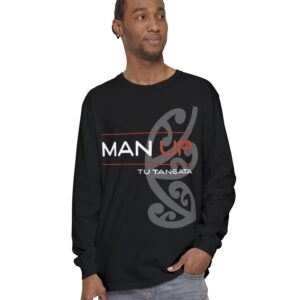 Man Up Tu Tangata Long Sleeve T-Shirt