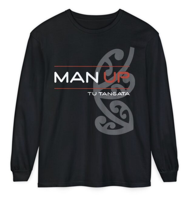 Man Up Tu Tangata Long Sleeve T-Shirt