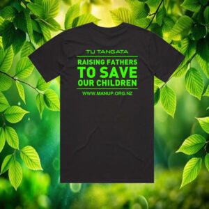 Man Up Tu Tangata Neon Man Up T-Shirt