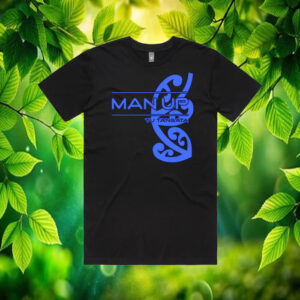 Man Up Tu Tangata Neon Man Up T-Shirt