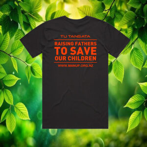 Man Up Tu Tangata Neon Man Up T-Shirt