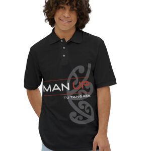 Man Up Tu Tangata Polo Shirt