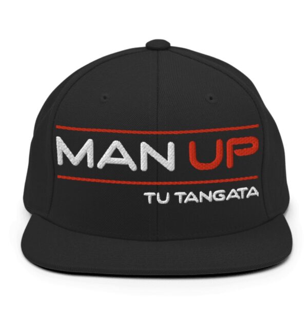 Man Up Tu Tangata Snapback Hat