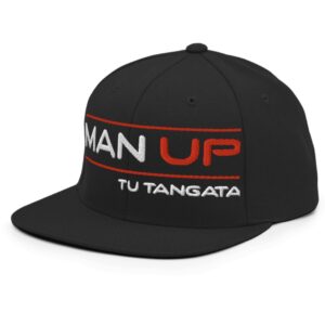 Man Up Tu Tangata Snapback Hat