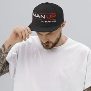 Man Up Tu Tangata Snapback Hat