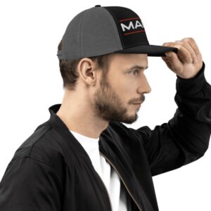 Man Up Tu Tangata Snapback Trucker Cap