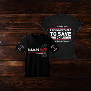 Man Up Tu Tangata T-Shirt