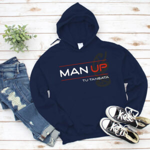 Man Up Tu Tangata Unisex Hoodie