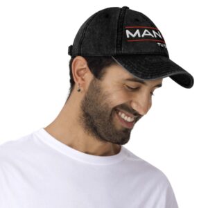 Man Up Tu Tangata Vintage Cap