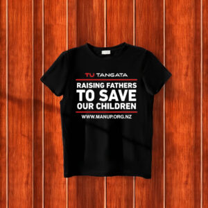 Official Brian Tamaki Man Up Tu Tangata T-Shirt